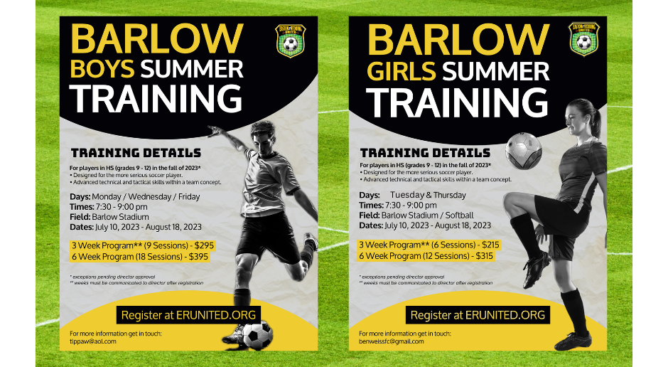 Register Now for Summer Training